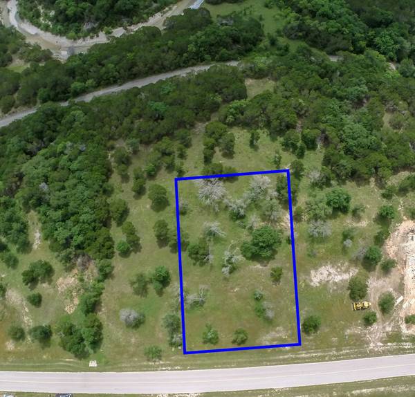 Real estate drone photography showing property lines in the DFW metroplex.